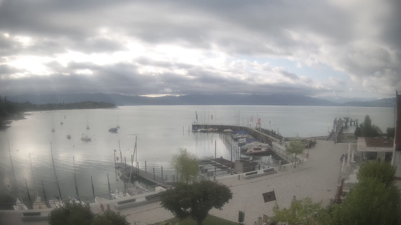 Archived image Webcam Wasserburg on Lake Constance