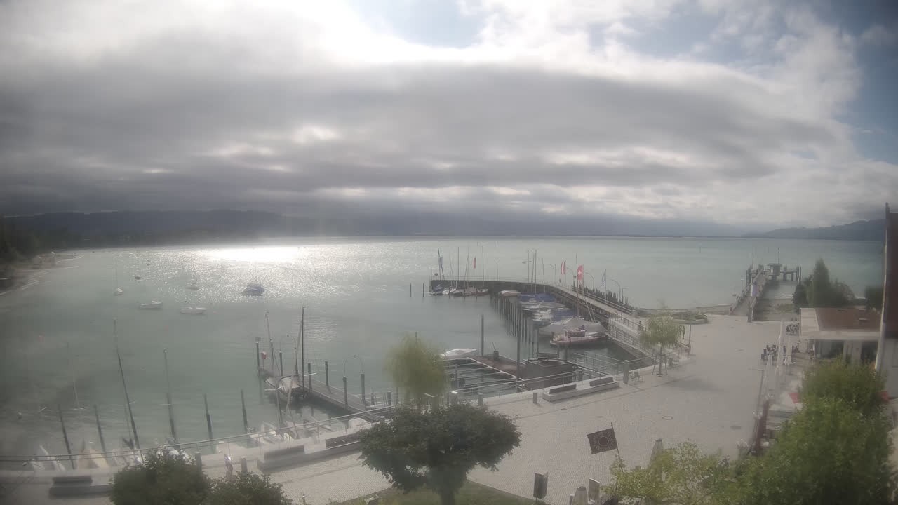 Archiv Foto Webcam Wasserburg am Bodensee: Hafen