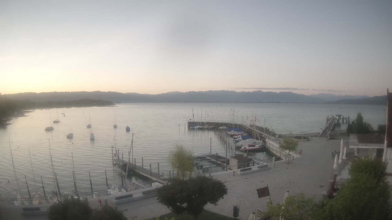 Archiv Foto Webcam Wasserburg am Bodensee: Hafen