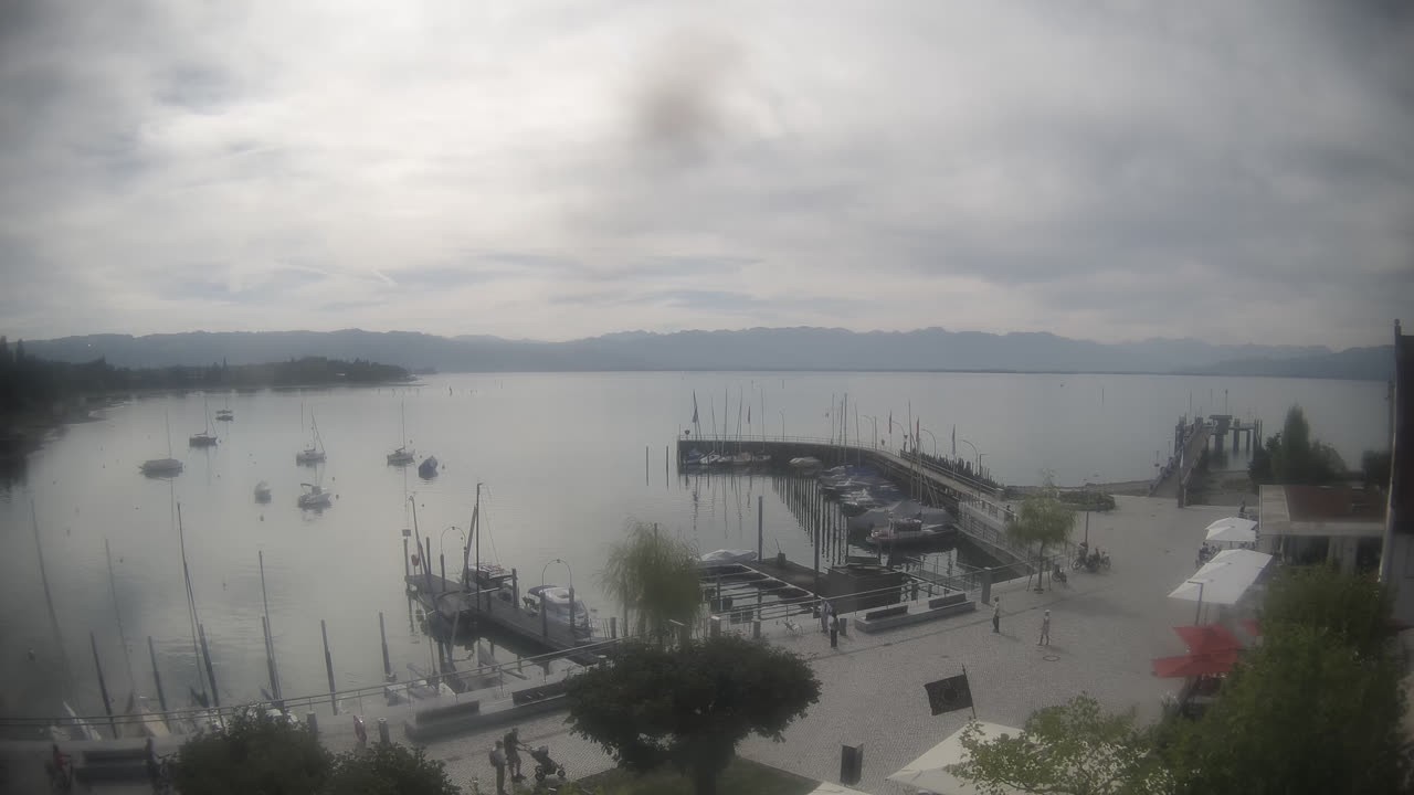 Archiv Foto Webcam Wasserburg am Bodensee: Hafen
