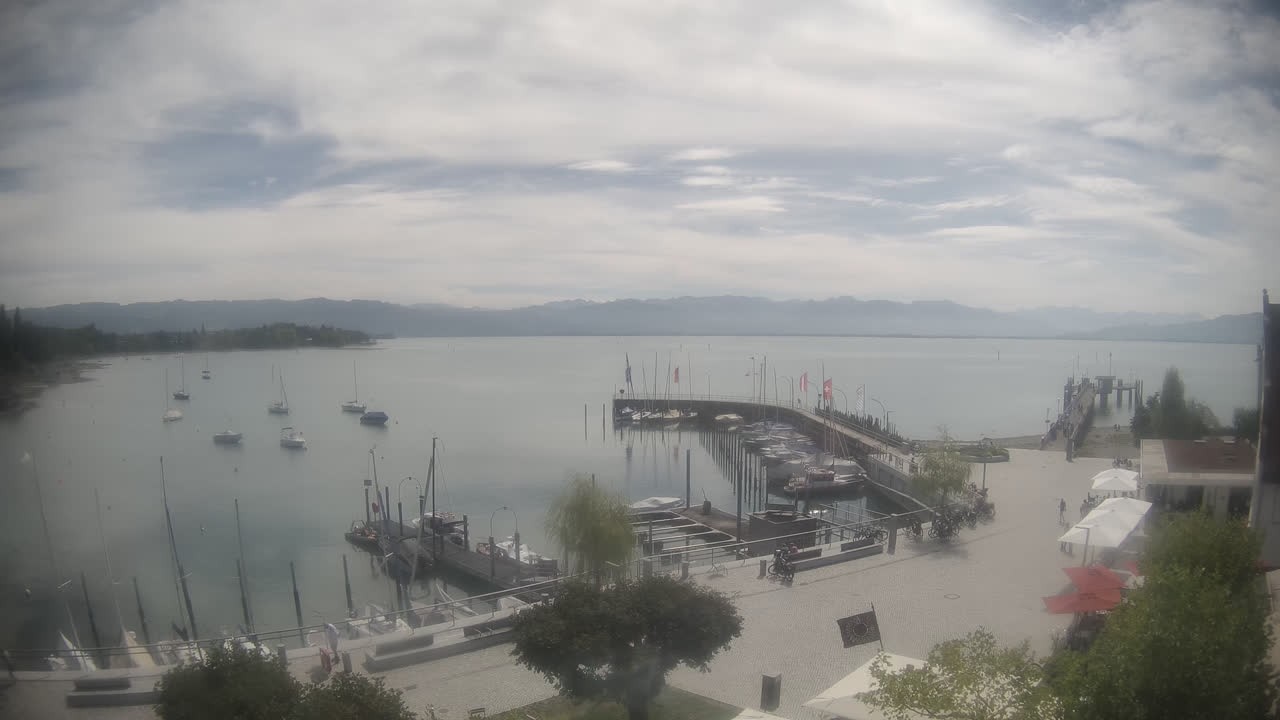 Archiv Foto Webcam Wasserburg am Bodensee: Hafen