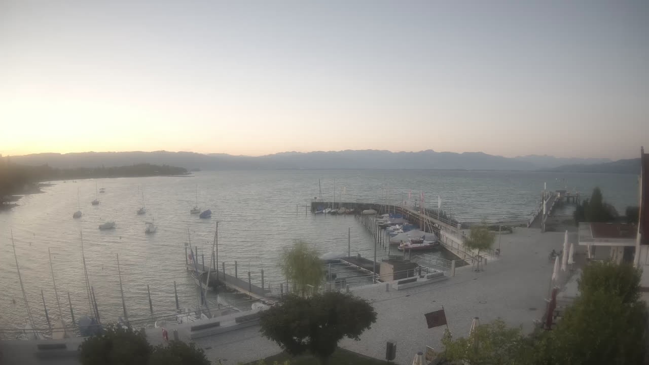 Archived image Webcam Wasserburg on Lake Constance