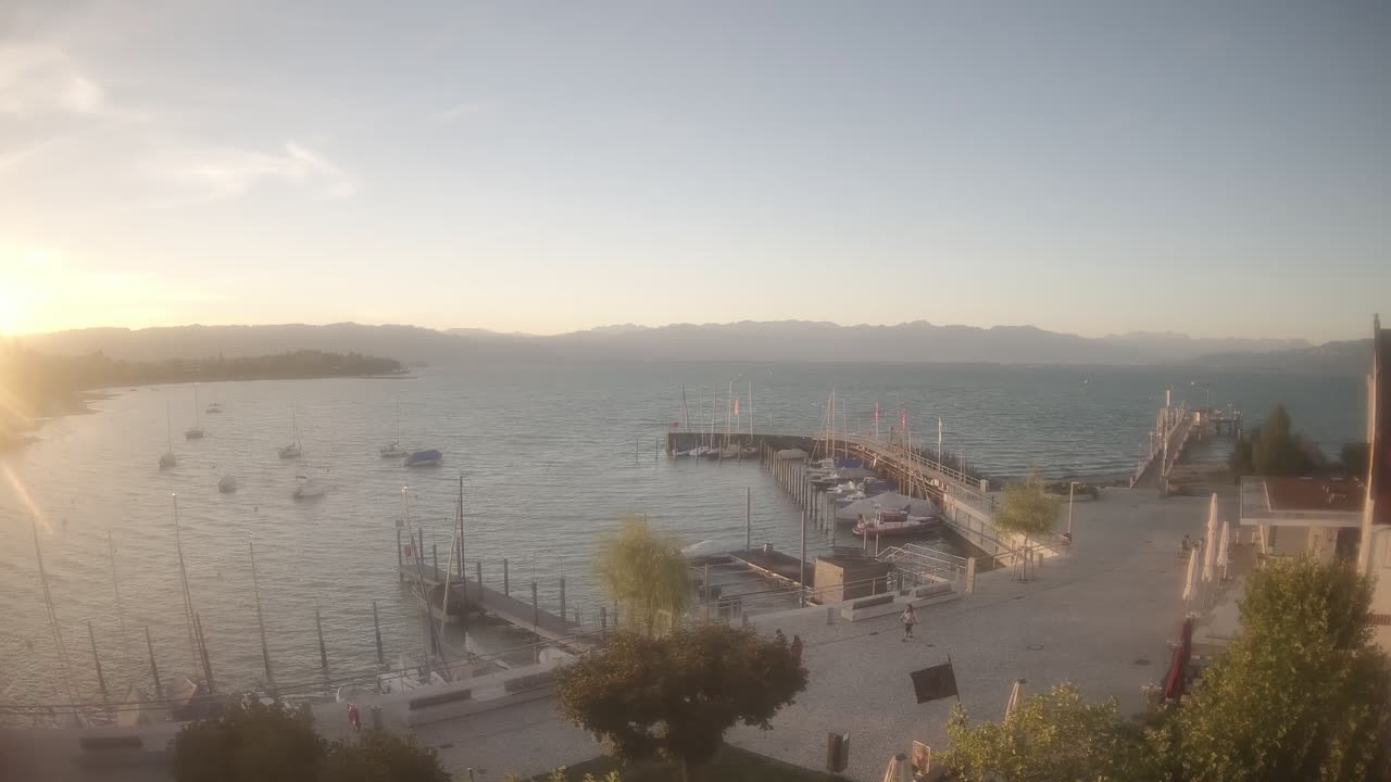Archived image Webcam Wasserburg on Lake Constance