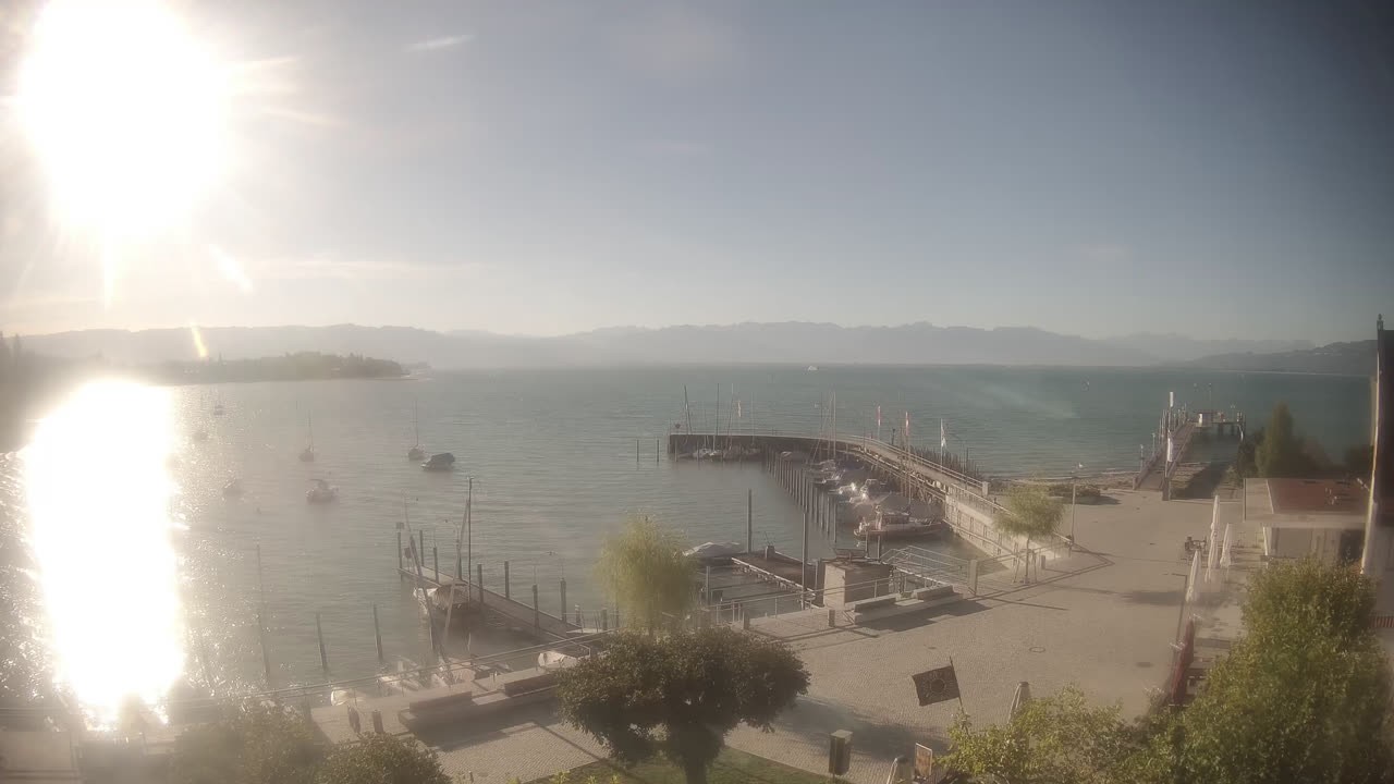 Archived image Webcam Wasserburg on Lake Constance