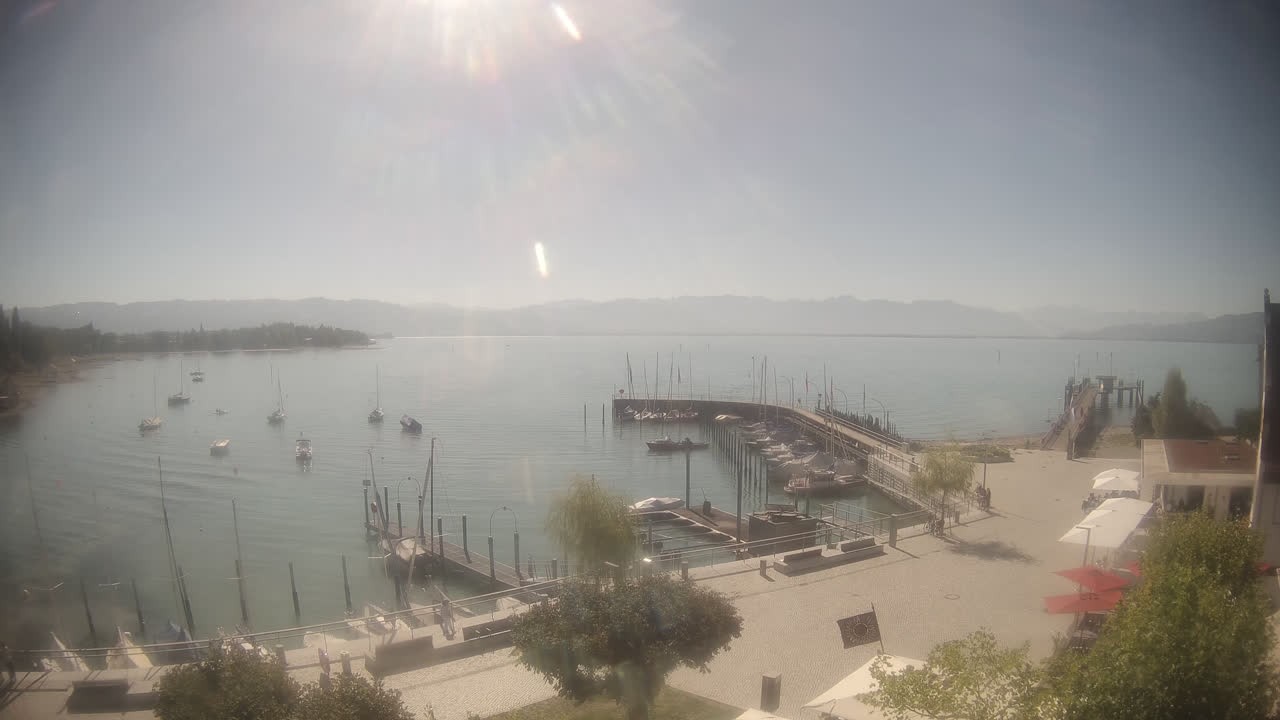 Archived image Webcam Wasserburg on Lake Constance