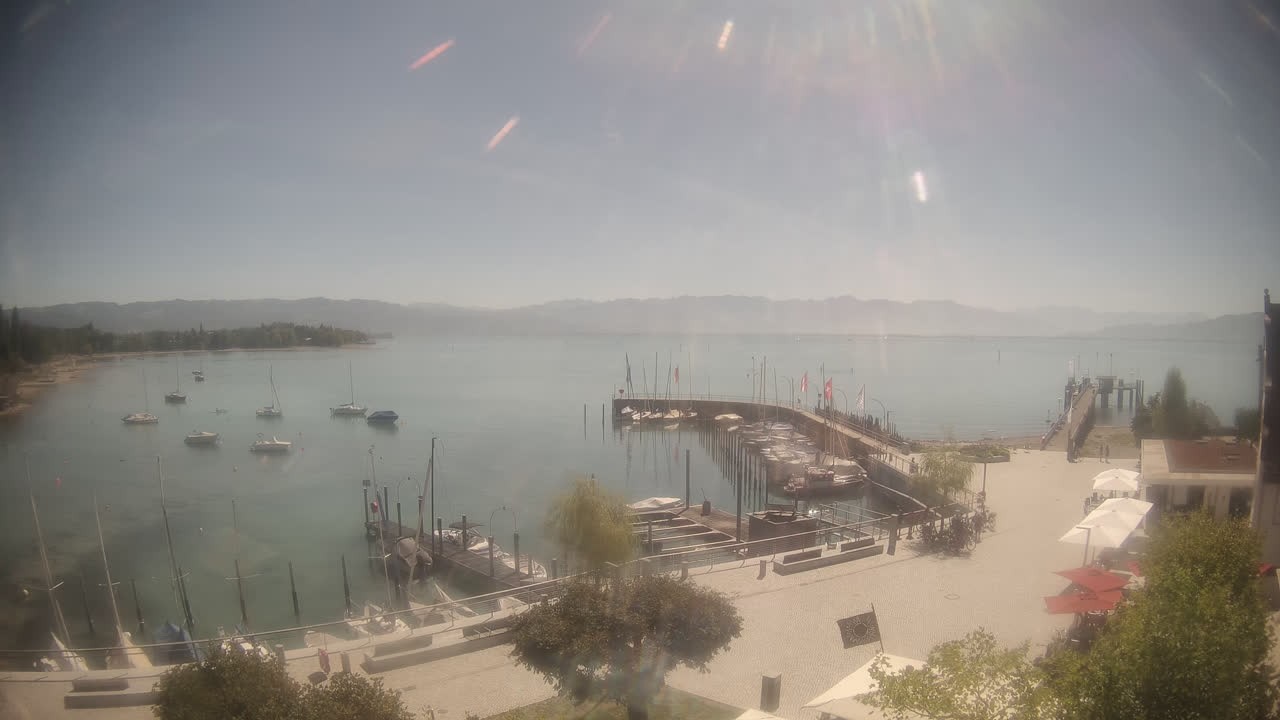 Archived image Webcam Wasserburg on Lake Constance