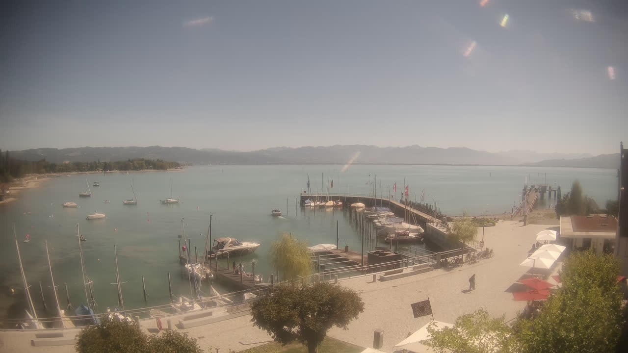 Archived image Webcam Wasserburg on Lake Constance