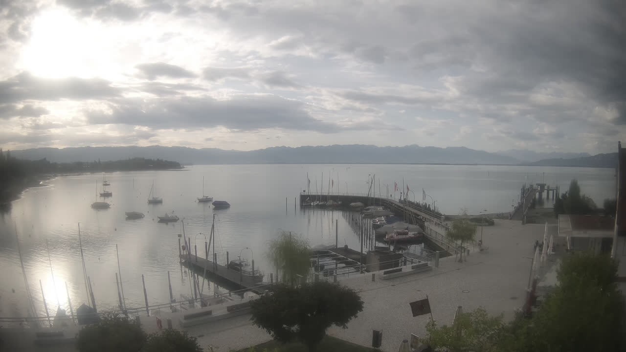 Archiv Foto Webcam Wasserburg am Bodensee: Hafen