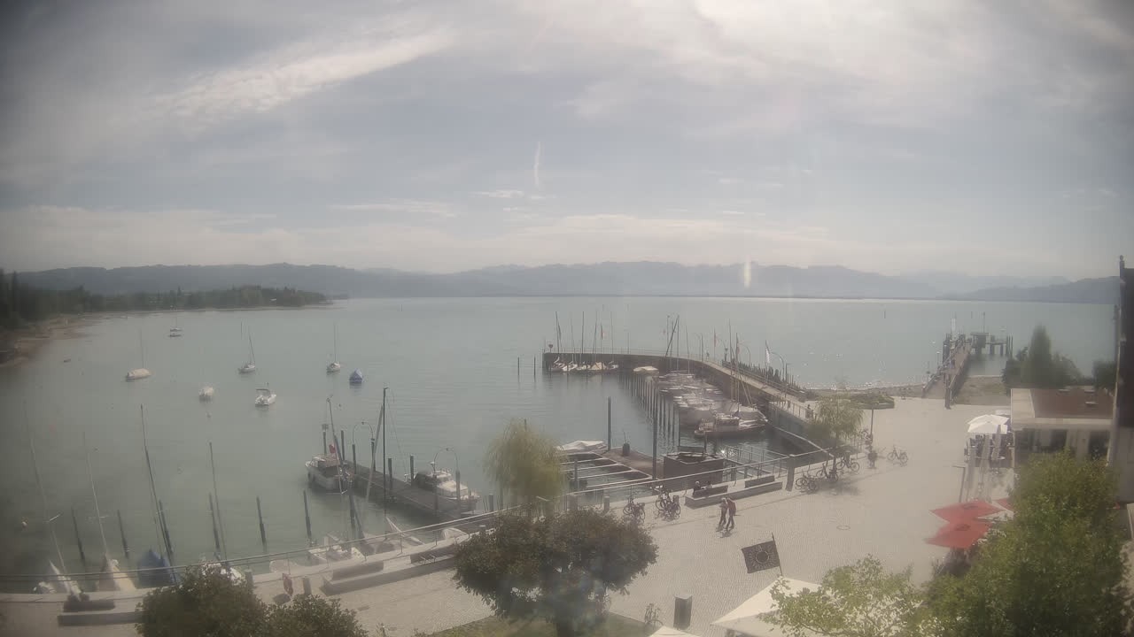 Archiv Foto Webcam Wasserburg am Bodensee: Hafen