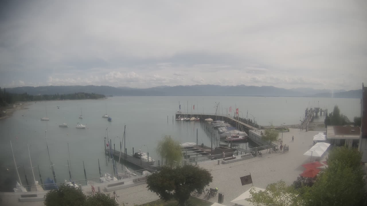 Archiv Foto Webcam Wasserburg am Bodensee: Hafen
