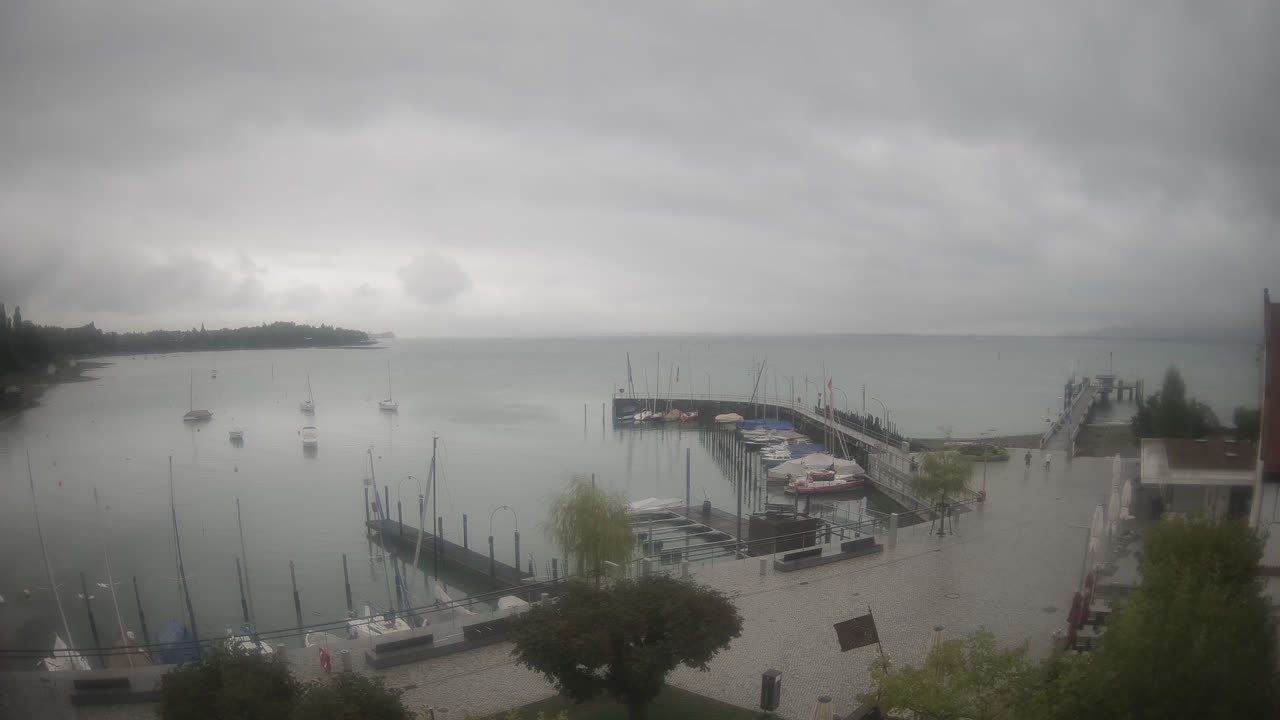 Archiv Foto Webcam Wasserburg am Bodensee: Hafen