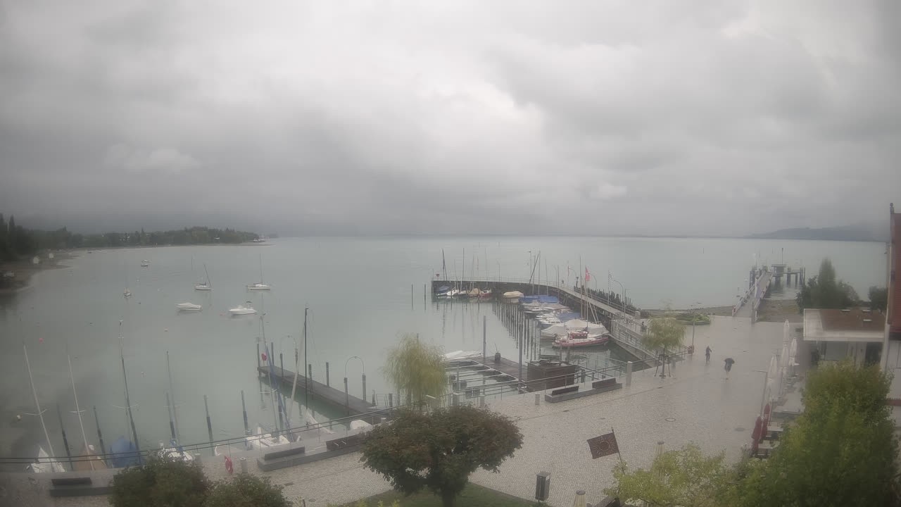 Archiv Foto Webcam Wasserburg am Bodensee: Hafen