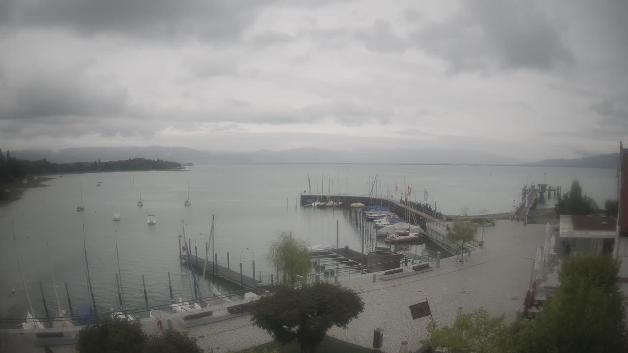 Archiv Foto Webcam Wasserburg am Bodensee: Hafen