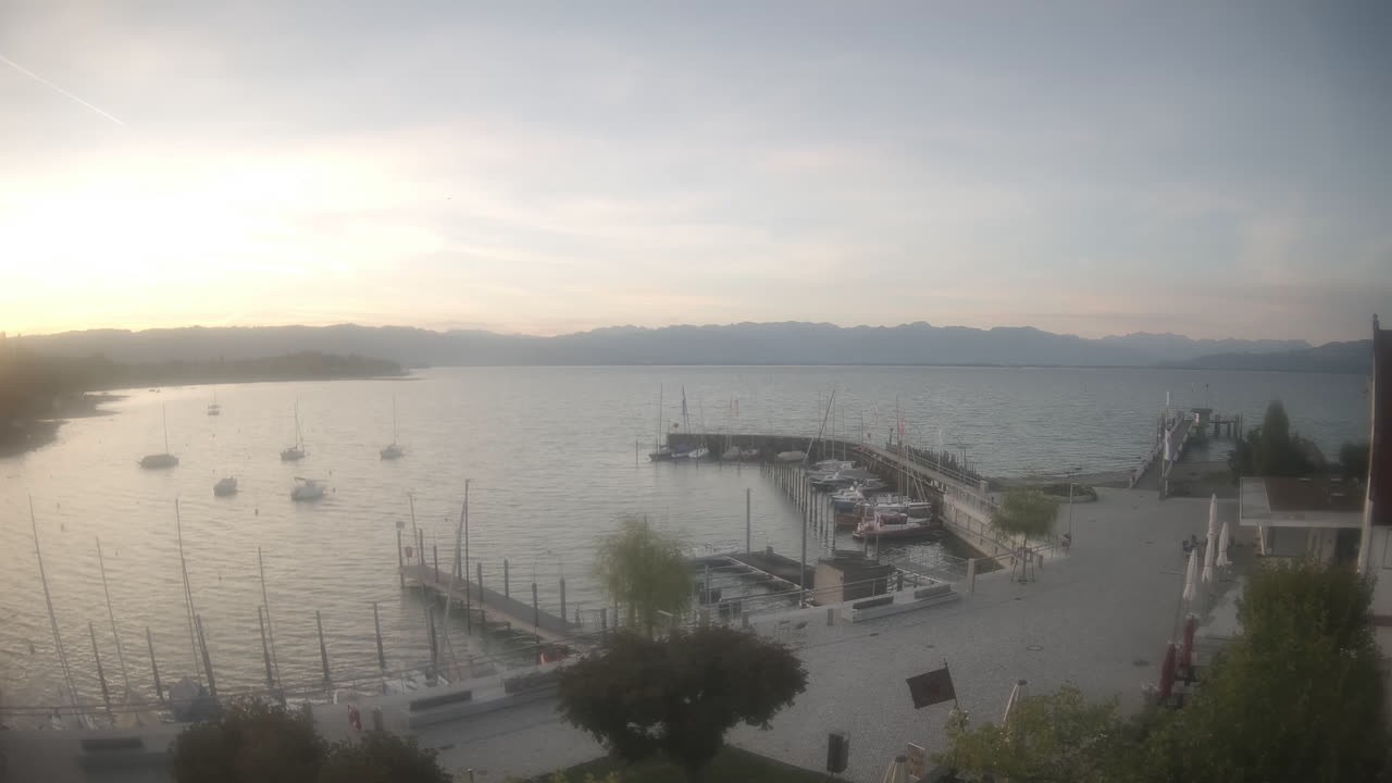 Archiv Foto Webcam Wasserburg am Bodensee: Hafen
