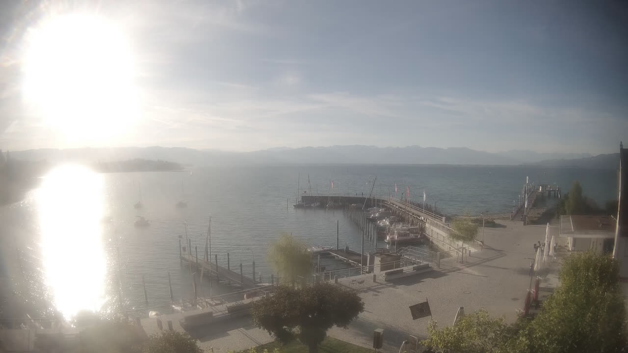 Archiv Foto Webcam Wasserburg am Bodensee: Hafen