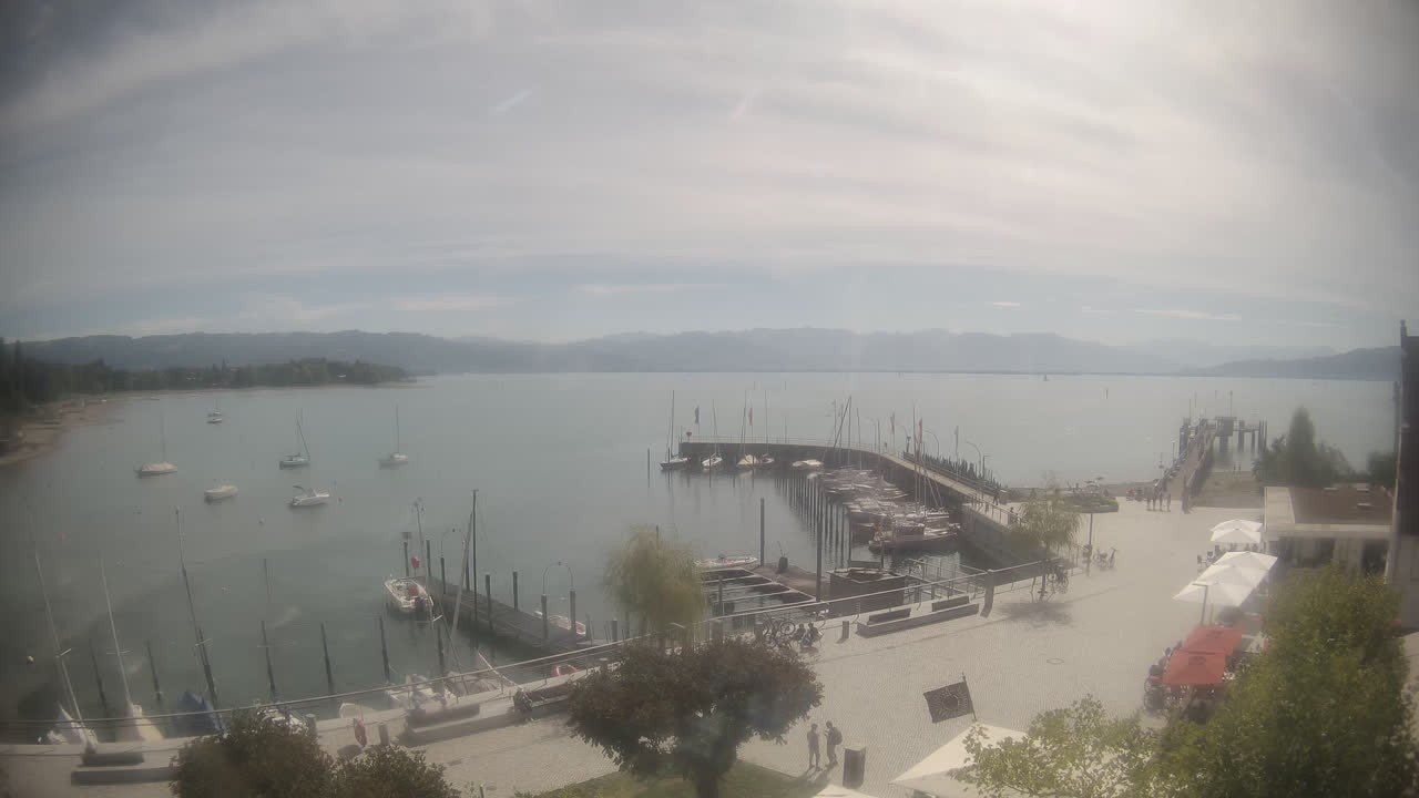Archiv Foto Webcam Wasserburg am Bodensee: Hafen