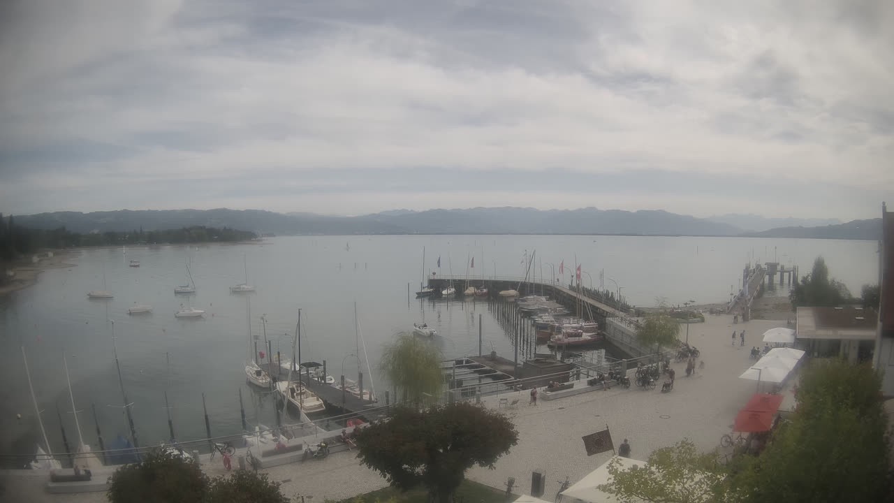 Archiv Foto Webcam Wasserburg am Bodensee: Hafen