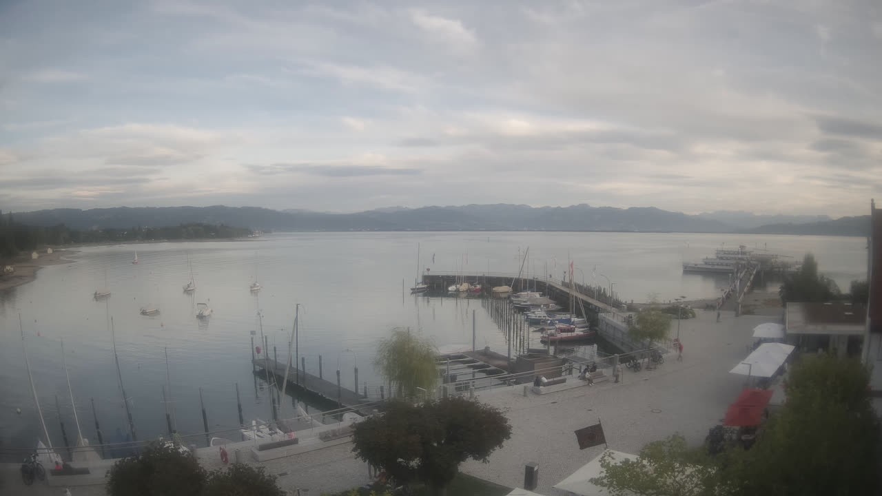 Archiv Foto Webcam Wasserburg am Bodensee: Hafen