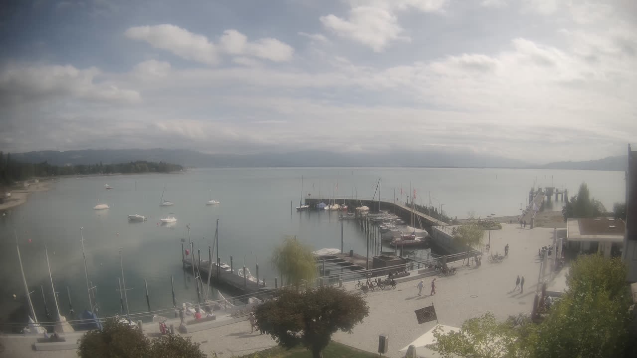 Archiv Foto Webcam Wasserburg am Bodensee: Hafen