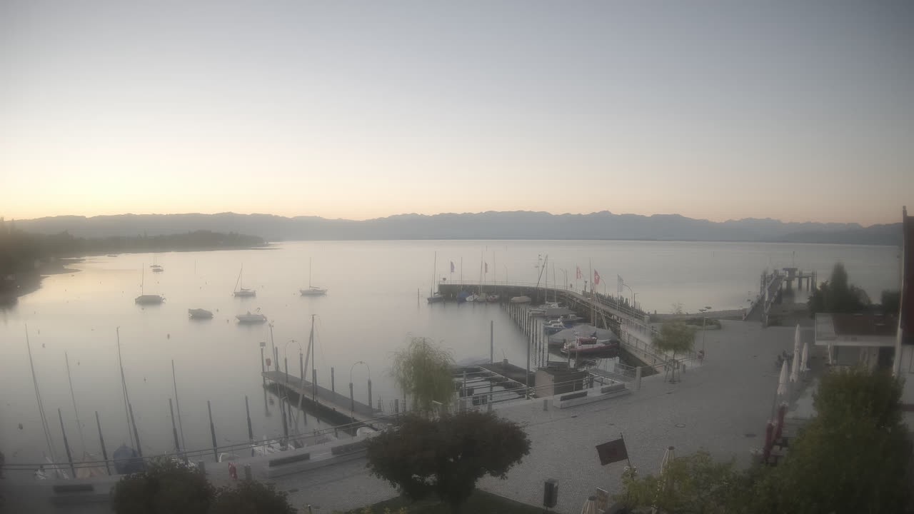 Archiv Foto Webcam Wasserburg am Bodensee: Hafen