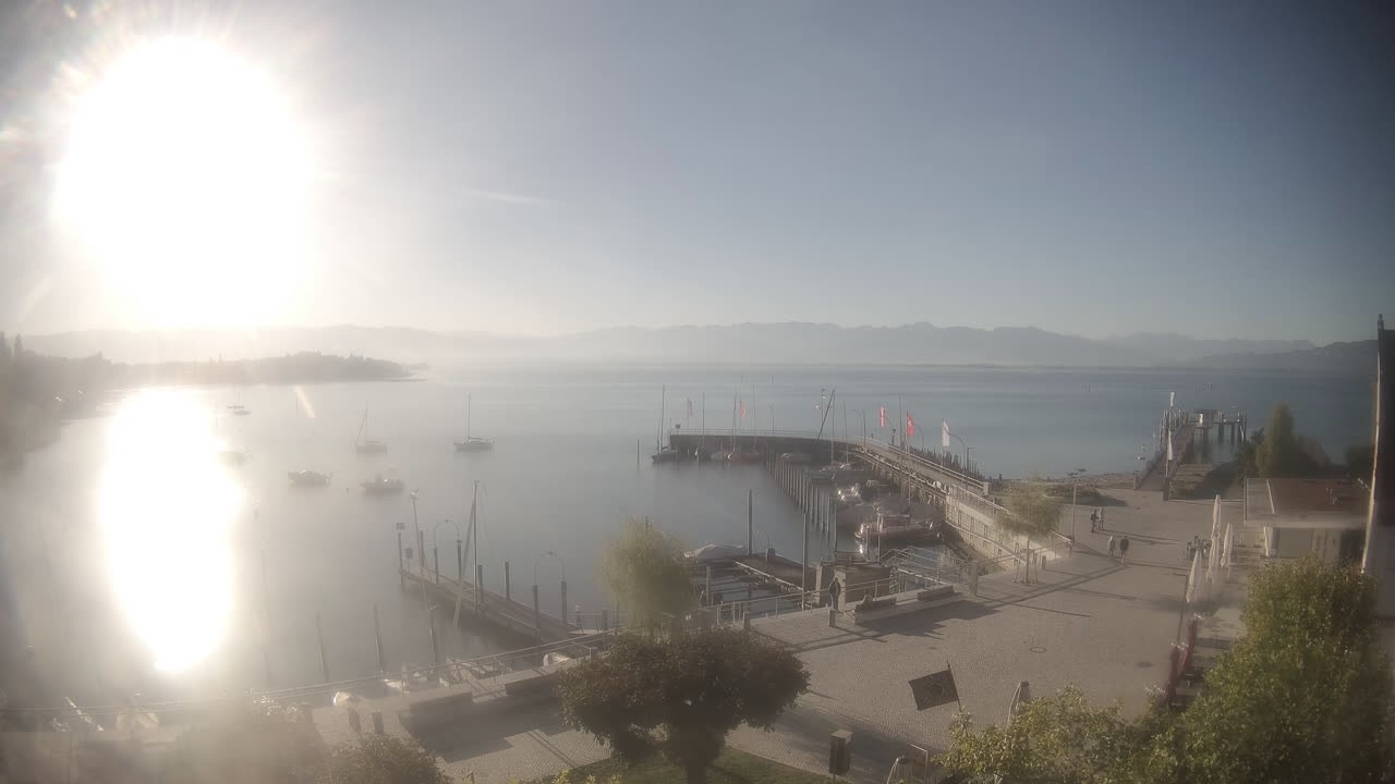Archiv Foto Webcam Wasserburg am Bodensee: Hafen