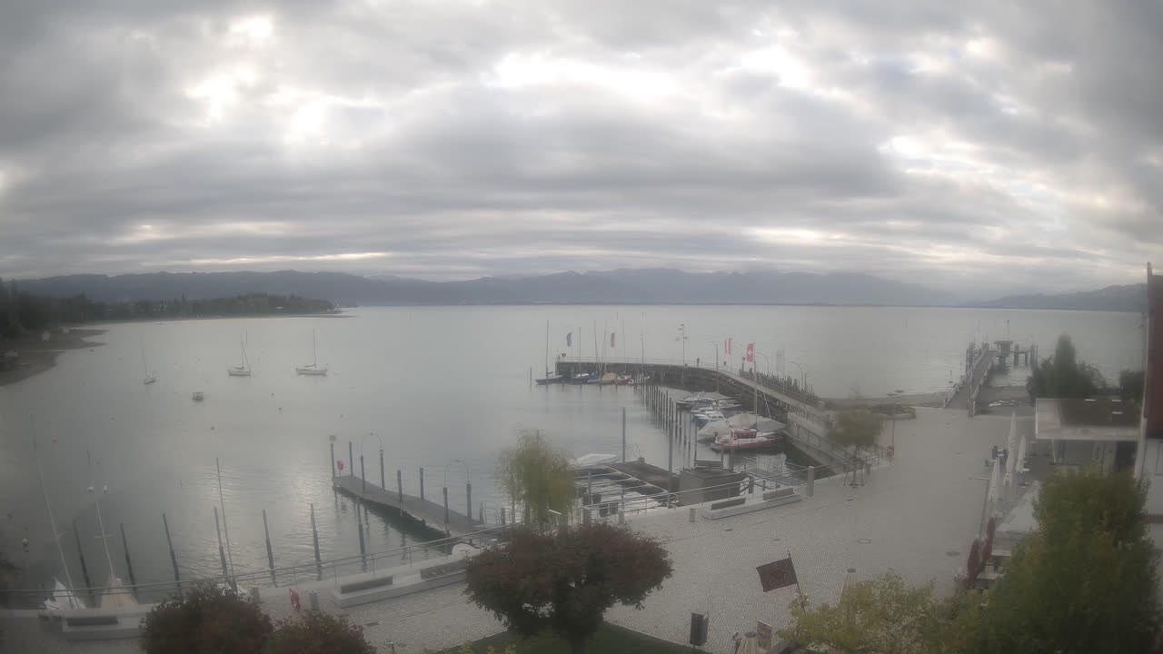 Archiv Foto Webcam Wasserburg am Bodensee: Hafen