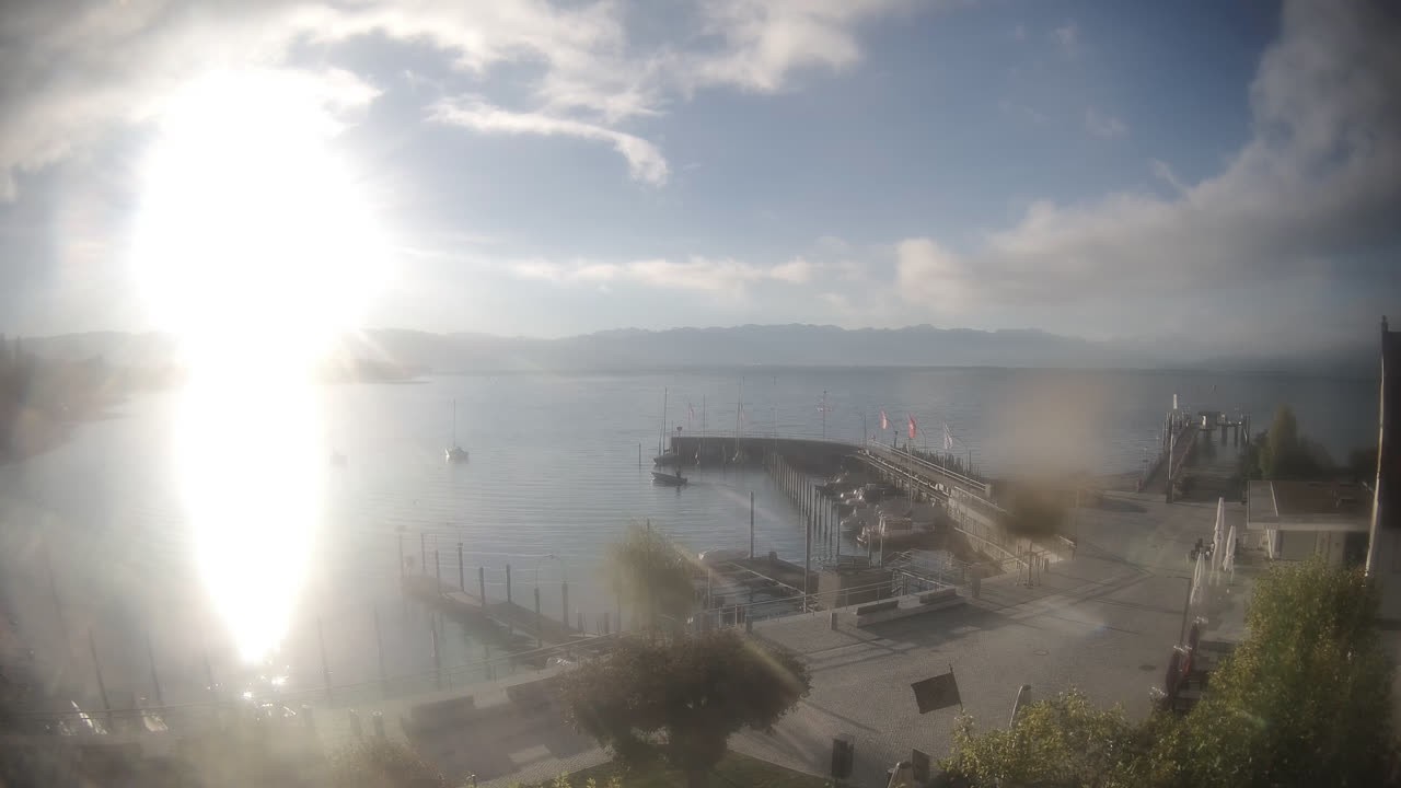 Archiv Foto Webcam Wasserburg am Bodensee: Hafen
