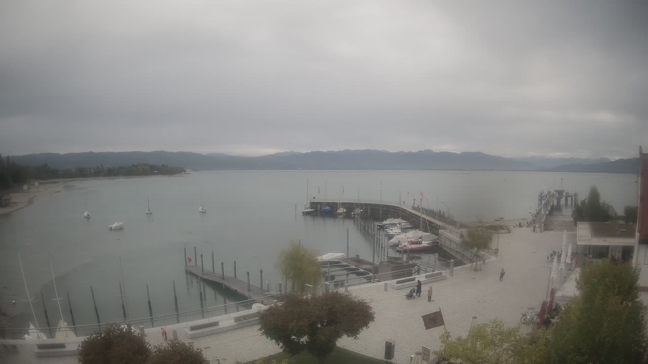 Archiv Foto Webcam Wasserburg am Bodensee: Hafen
