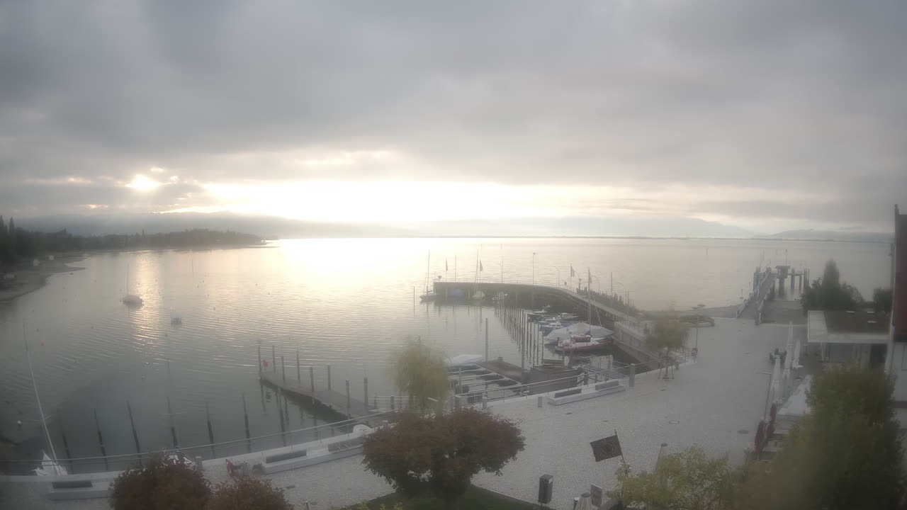 Archiv Foto Webcam Wasserburg am Bodensee: Hafen