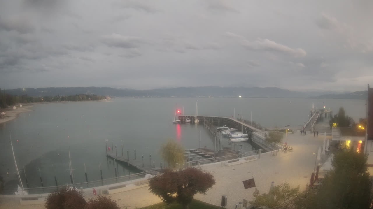 Archived image Webcam Wasserburg on Lake Constance