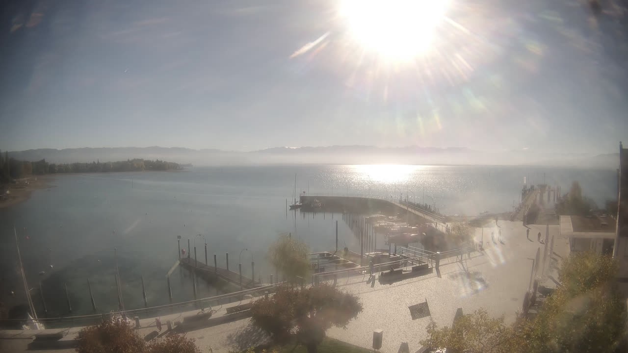 Archiv Foto Webcam Wasserburg am Bodensee: Hafen
