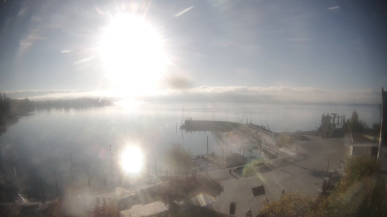 Archiv Foto Webcam Wasserburg am Bodensee: Hafen