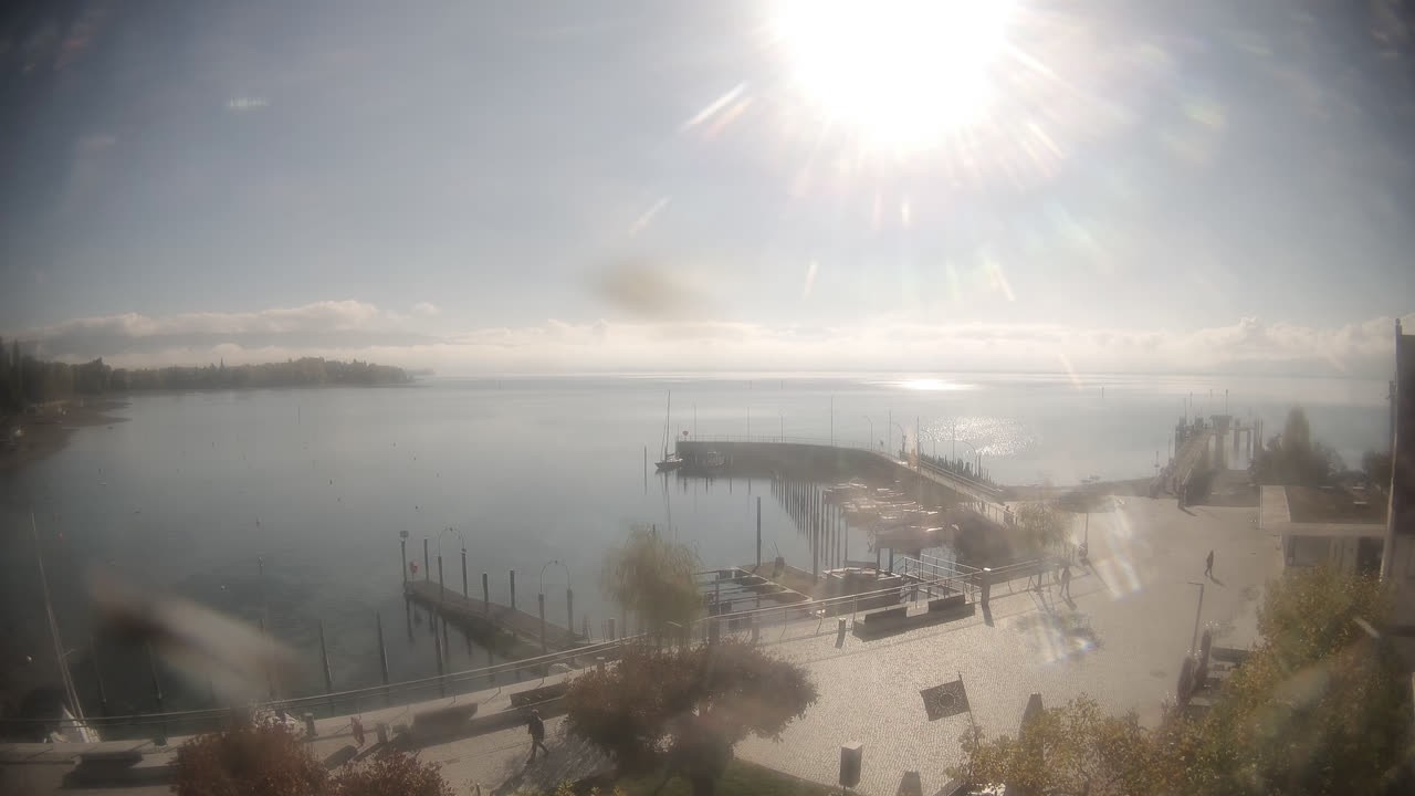 Archiv Foto Webcam Wasserburg am Bodensee: Hafen