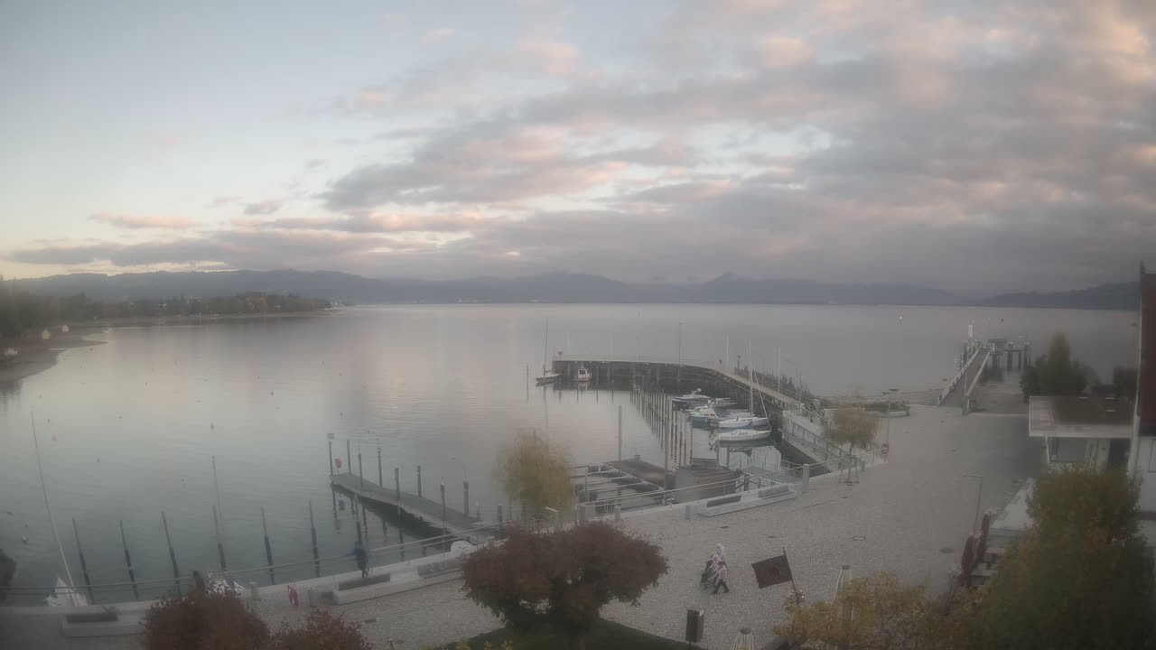 Archiv Foto Webcam Wasserburg am Bodensee: Hafen