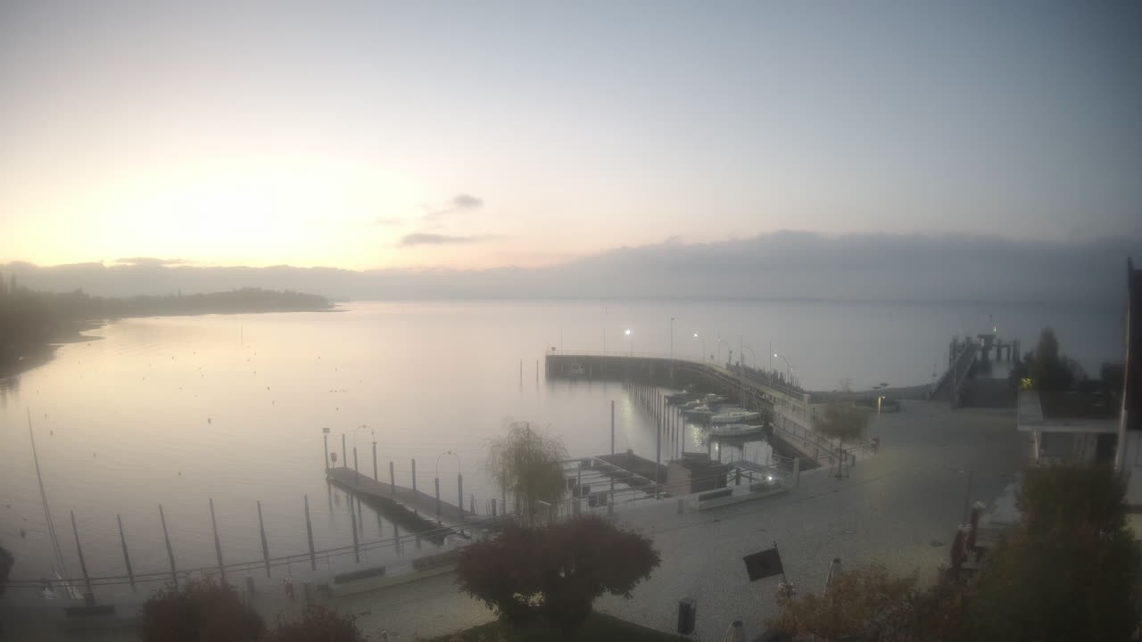 Archiv Foto Webcam Wasserburg am Bodensee: Hafen
