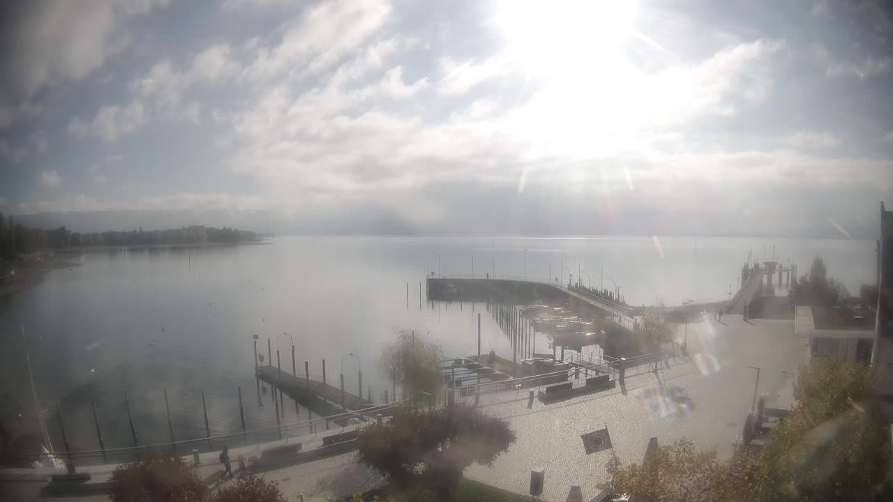 Archiv Foto Webcam Wasserburg am Bodensee: Hafen