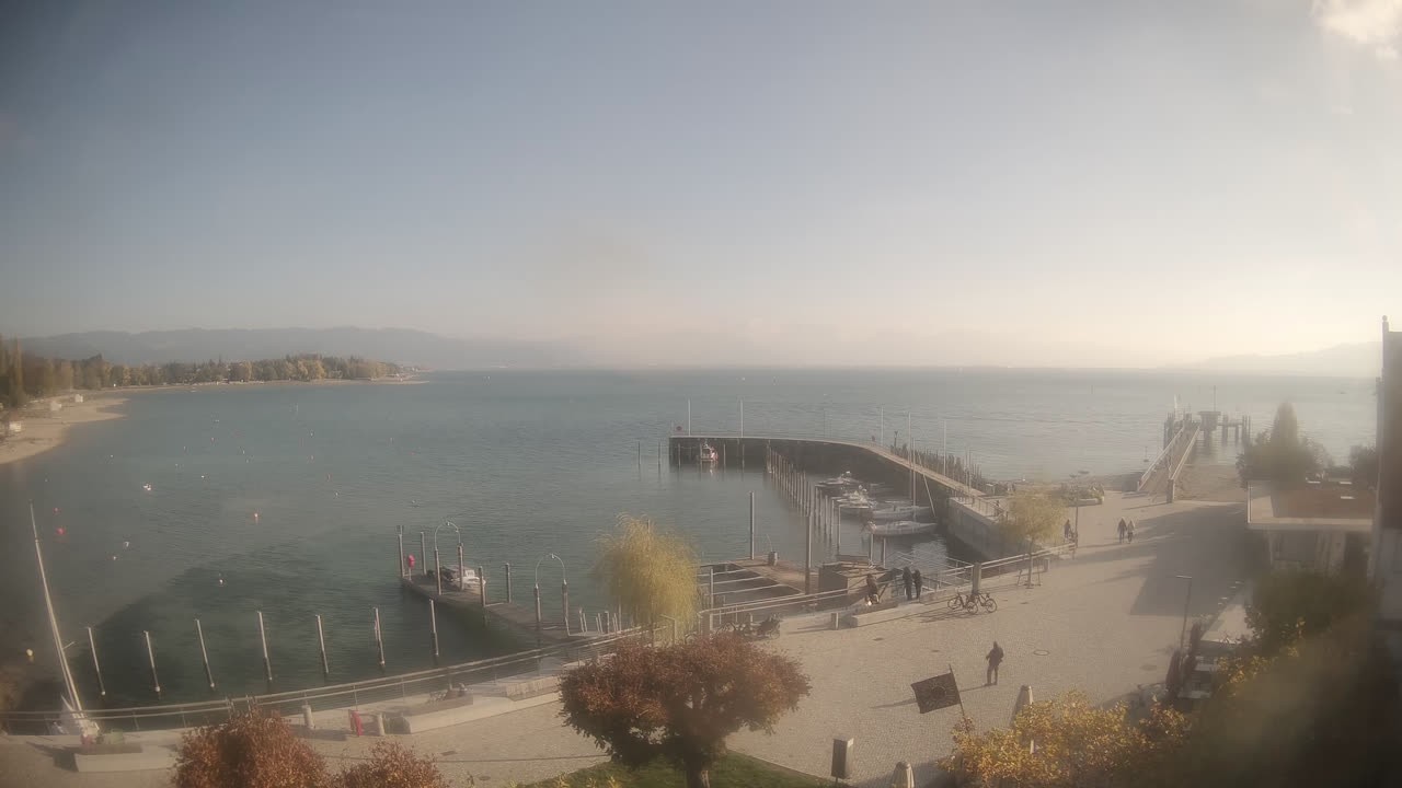 Archiv Foto Webcam Wasserburg am Bodensee: Hafen