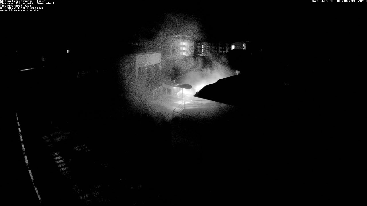 Archiv Foto Webcam Bad Füssing: Therme Eins - Thermenhof Ost