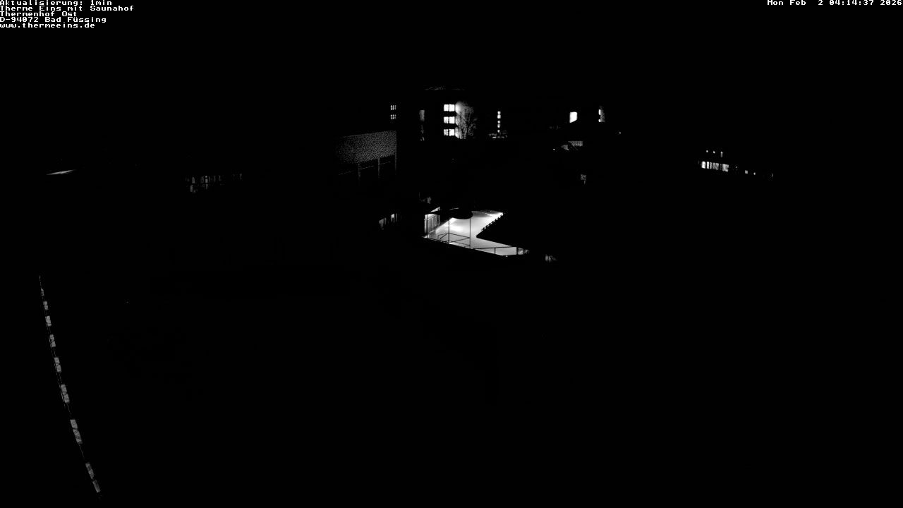 Archiv Foto Webcam Bad Füssing: Therme Eins - Thermenhof Ost