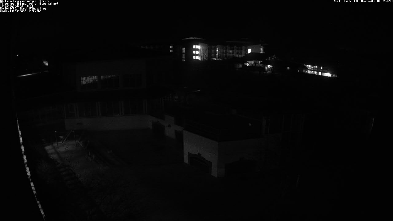 Archiv Foto Webcam Bad Füssing: Therme Eins - Thermenhof Ost