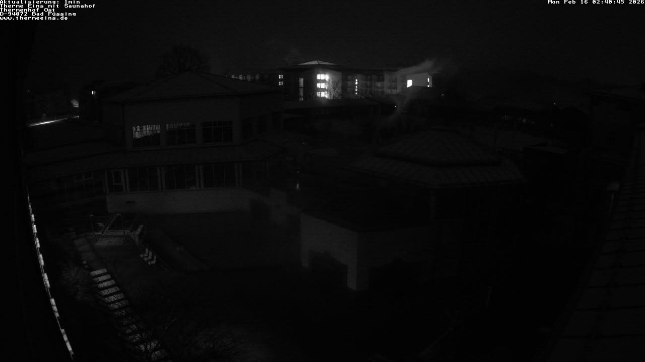 Archiv Foto Webcam Bad Füssing: Therme Eins - Thermenhof Ost