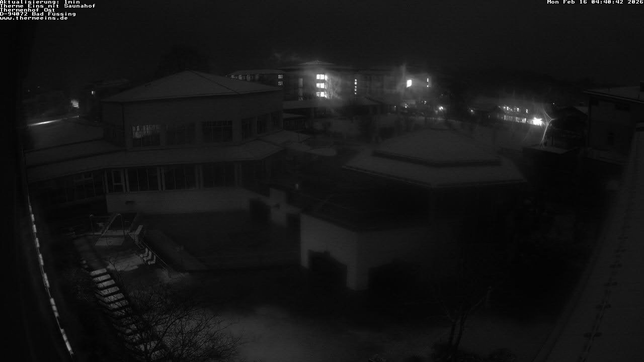 Archiv Foto Webcam Bad Füssing: Therme Eins - Thermenhof Ost