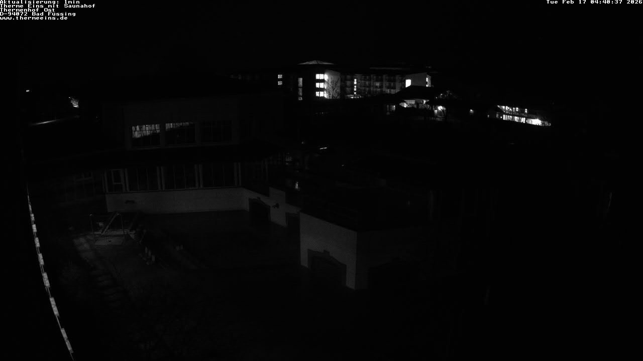 Archiv Foto Webcam Bad Füssing: Therme Eins - Thermenhof Ost