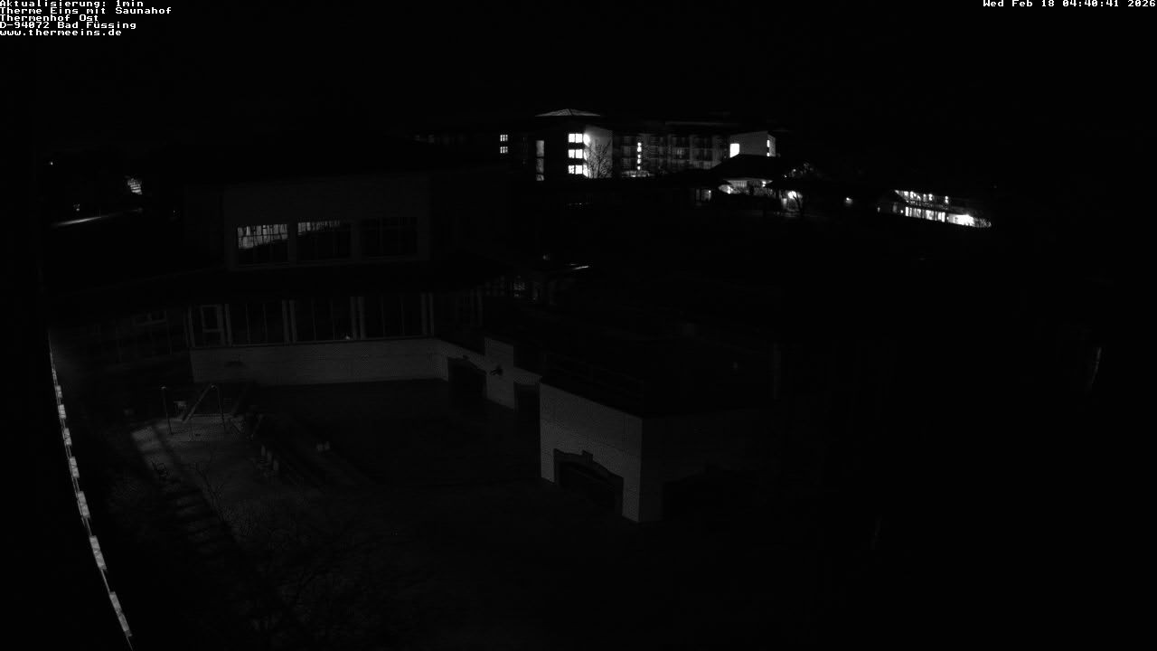 Archiv Foto Webcam Bad Füssing: Therme Eins - Thermenhof Ost
