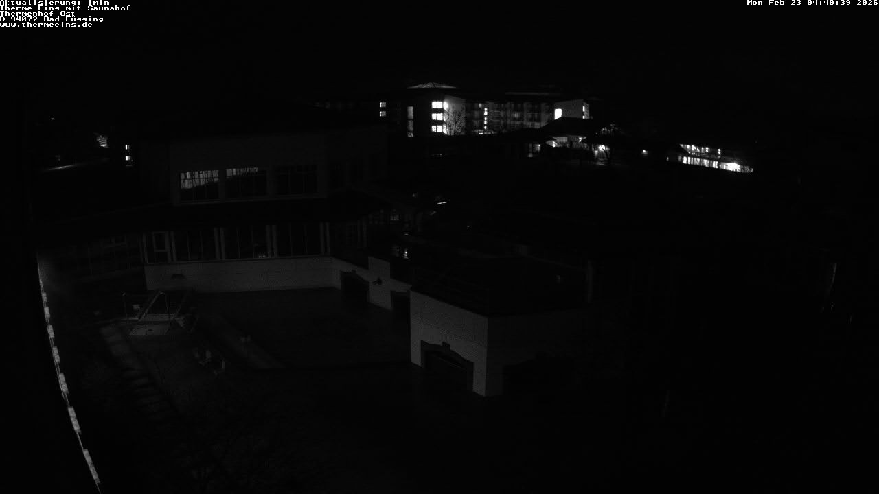 Archiv Foto Webcam Bad Füssing: Therme Eins - Thermenhof Ost