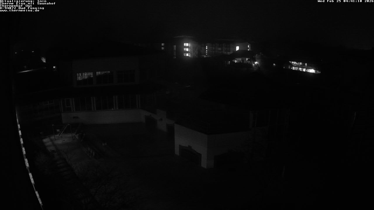 Archiv Foto Webcam Bad Füssing: Therme Eins - Thermenhof Ost