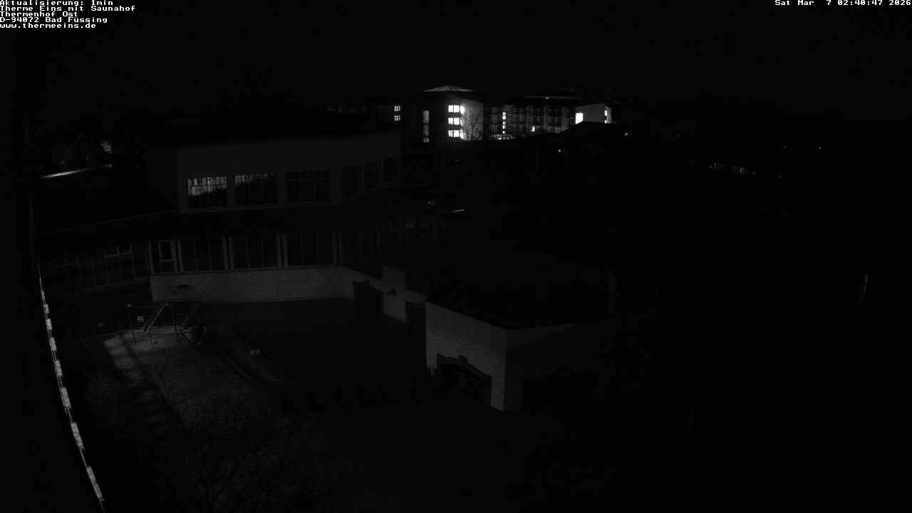 Archiv Foto Webcam Bad Füssing: Therme Eins - Thermenhof Ost