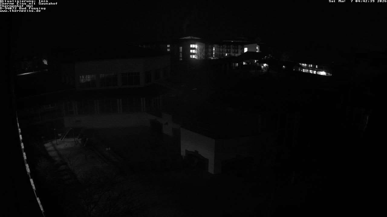 Archiv Foto Webcam Bad Füssing: Therme Eins - Thermenhof Ost