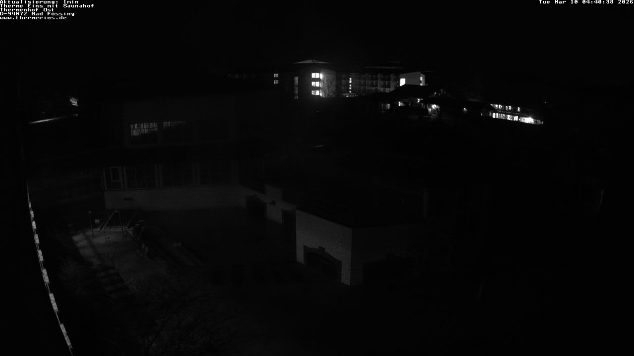 Archiv Foto Webcam Bad Füssing: Therme Eins - Thermenhof Ost