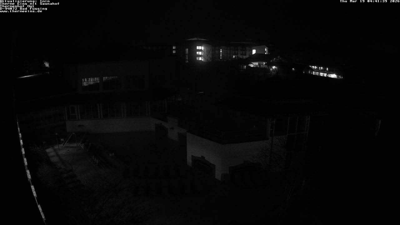 Archiv Foto Webcam Bad Füssing: Therme Eins - Thermenhof Ost